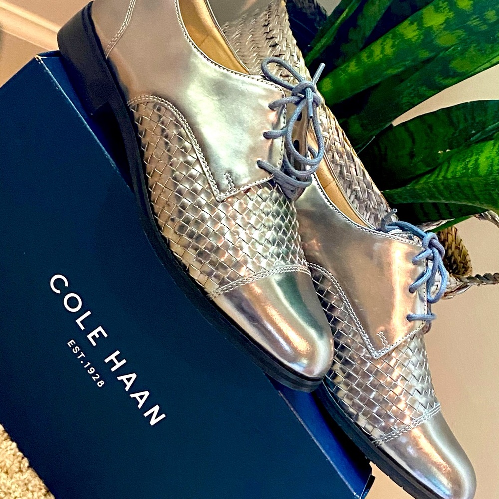 COLE HAAN Women’s Jagger Grand Weave Oxfords